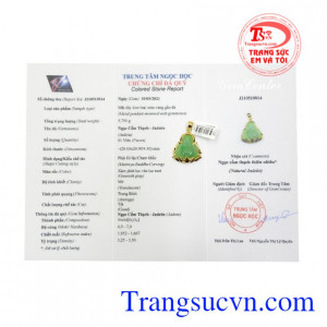 Mặt phật di lặc may mắn jadeite