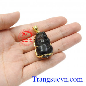 Mặt tỳ hưu bọc vàng chất lượng bảo hành chu đáo.