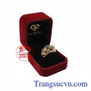 Nhẫn nam opal tuổi dần