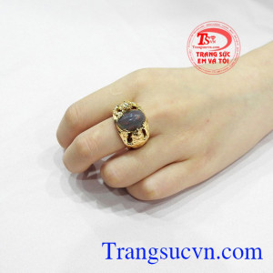 Nhẫn nam opal tuổi dần