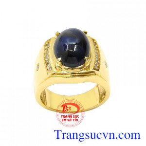 Nhẫn nam saphir thời thượng giao hàng nhanh trên toàn quốc.