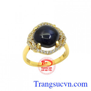Nhẫn nữ saphir sang trọng sự lựa chọn hoàn hảo dành cho các quý cô.