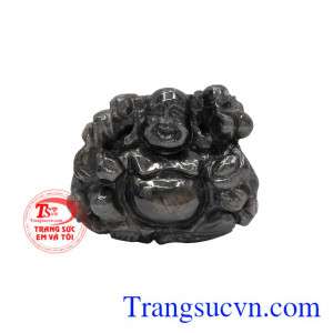 Phật Di Lặc saphir an khang kiểu chế tác tinh xảo, tỉ mỉ.