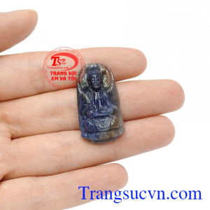 Phật Quan Âm saphir cát tường đẹp.