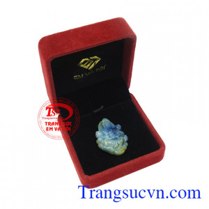 Phật Quan Âm saphir vượng khí thiên nhiên.