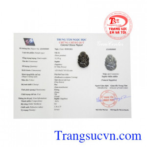 Phật Quan Âm Sapphire cát tường