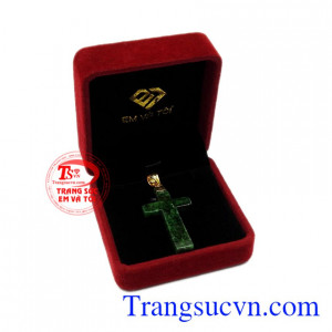 Thánh giá cẩm thạch vàng tây đẹp.