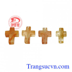 Thánh giá thạch anh tóc