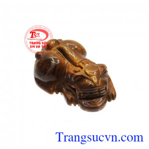 Tỳ hưu mắt hổ thiên nhiên đẹp dành cho người mệnh kim và mệnh thổ.