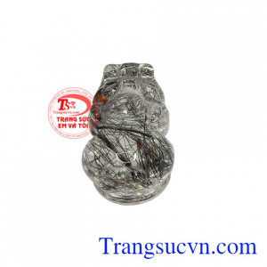 Tỳ hưu là linh vật có miệng rộng, mông to, thích ăn vàng bạc châu báu nhưng lại không có hậu môn nên chỉ ăn mà không nhả, chiêu giữ tài lộc.