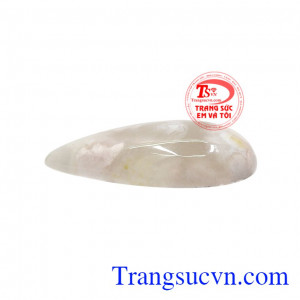 Viên mã não thiên nhiên độc đáo có kiểu dáng hình giọt nước. 