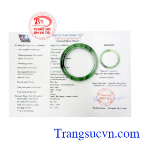 Vòng cẩm thạch phát lộc