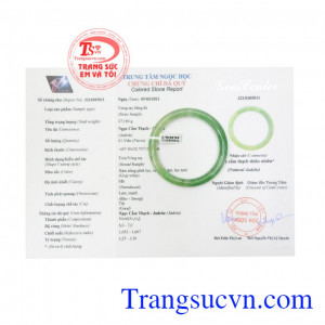 Vòng ngọc jadeite bình yên