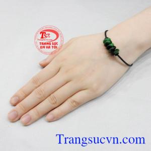 Vòng tay ngọc cẩm thạch phúc lộc đẹp.