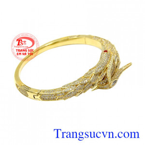 Vòng tay phượng hoàng quý phái nhận đặt chế tác theo yêu cầu.