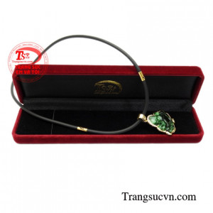 Bộ mặt dây Di Lặc cẩm thạch