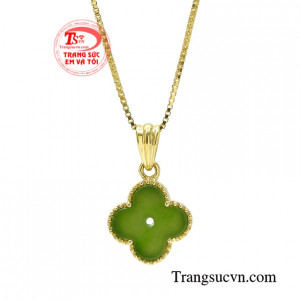 Bộ mặt vàng nephrite tài lộc nhận đặt chế tác theo yêu cầu của khách hàng.