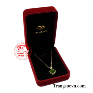 Bộ mặt vàng nephrite tài lộc