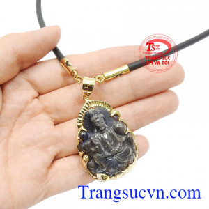 Bộ Phật Bà Sapphire Thịnh Vượng có giấy kiểm định đá quý đảm bảo