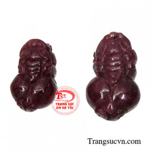 Cặp tỳ hưu ruby thịnh vượng mang đến vận may và hưng thịnh đến cho người sở hữu.