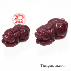 Cặp tỳ hưu ruby thịnh vượng giao hàng nhanh trên toàn quốc.