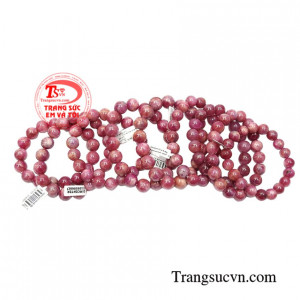 Chuỗi tay Ruby 10 ly đẹp mắt.