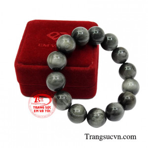 Chuỗi tay thạch anh mắt mèo thanh toán an toàn.