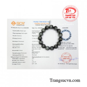 Chuỗi thạch anh mắt mèo đẹp