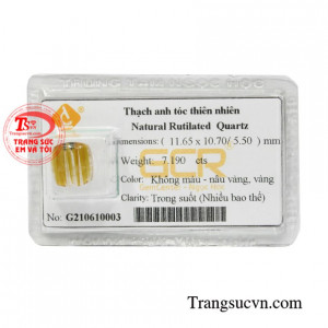 Đá ép vỉ thạch anh tóc bình an là sản phẩm mới của trang sức Em và Tôi được nhiều khách hàng yêu thích.