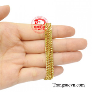 Dây chuyền vàng chất lượng đẹp mắt.