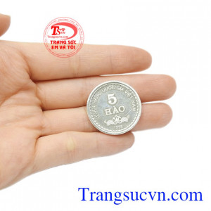 Đồng xu bạc chất lượng thanh toán an toàn.