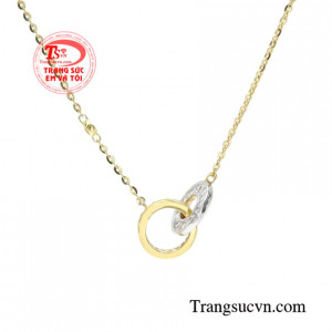 Lắc nữ vàng tây ấn tượng tinh tế.