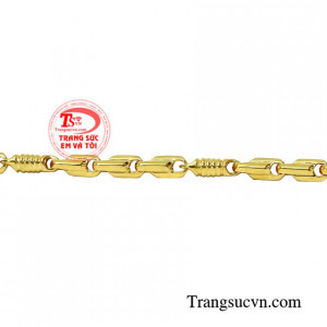 Đeo chiếc lắc tay này giúp cho nam giới toát lên được thần thái điển trai và lịch lãm.