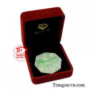 Mặt dây bát quái cẩm thạch giao hàng trên toàn quốc.