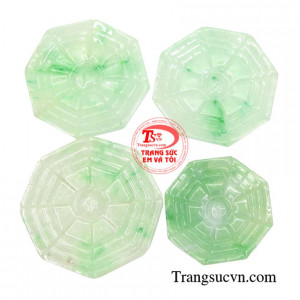 Mặt dây bát quái cẩm thạch đẹp.