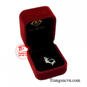 Mặt dây cá heo dễ thương