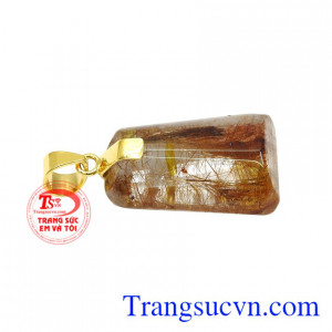 Mặt dây thạch anh tóc phong thủy giao hàng trên toàn quốc.