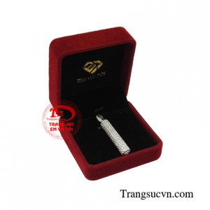 Mặt dây vàng trắng thời thượng