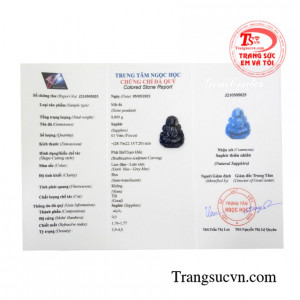 Mặt Quan Âm saphir an yên