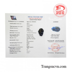 Mặt rồng saphir chất lượng