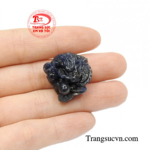 Mặt rồng saphir may mắn chất lượng.
