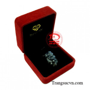Mặt rồng sapphire may mắn chất lượng cao