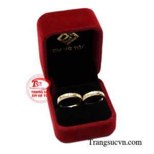 Nhẫn cưới lời cam kết tình yêu chất lượng.