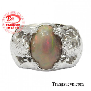 Đá opal có khả năng đẩy lùi những năng lượng tiêu cực, bảo vệ người đeo khỏi những điềm xấu, đem lại bình an và may mắn.
