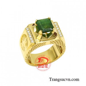 Nhẫn nam phong cách ấn tượng đẹp mắt.