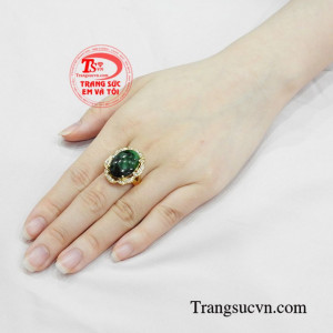 Nhẫn nữ cẩm thạch cao sang