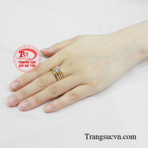 Nhẫn nữ phong cách ấn tượng