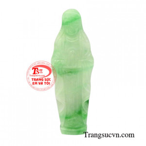 Tượng Mẹ Maria Đồng Trinh- ngọc cẩm thạch được chạm khắc đầy tinh xảo, màu sắc bắt mắt.