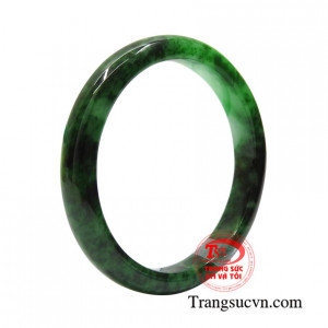 Vòng ngọc cẩm thạch cát tường thiên nhiên.