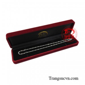Dây chuyền bạc dễ thương cho bé